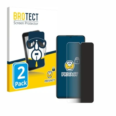 Abbildung von BROTECT (2 Stück Anti Spy Blickschutzfolie für Oukitel C50 Privacy Screen Protector [Displayschutz Folie, Sichtschutz, Blaulichtfilter]