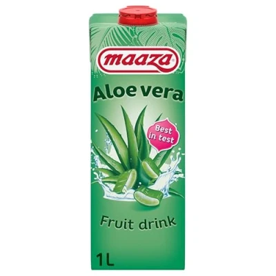 Abbildung von Maaza Aloe vera Fruit Drink, Fruchtsaft zum Genießen, 6x1l
