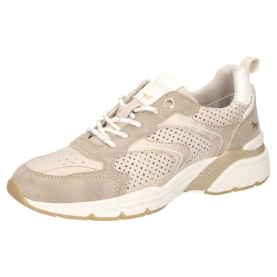 Abbildung von Mustang Shoes Sneaker, Slipper, Schnürschuh mit modischer Lochung