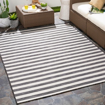 Abbildung von Surya Valencia Vintage Teppich läufer Teppiche Wohnzimmer, Esszimmer, Flur, Carpet Living Room Orientalischer Boho Style Bunter Muster, Black, Cream 80x150cm