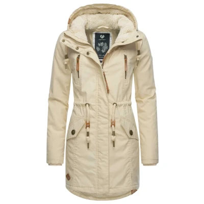 Abbildung von Ragwear Elsie Wintermantel, Damen, Größe: Small, Beige