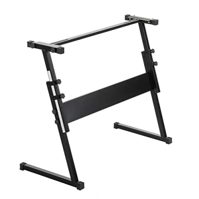 Abbildung von McGrey Keyboardständer Z Keyboardstativ Ergonomische Drehschrauben Höhenverstellbar 55 83cm, Exakte Positionierung dank integrierter Messskala