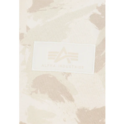 Abbildung von Alpha Industries camo Kapuzenpullover, Herren, Größe: Small, Sand