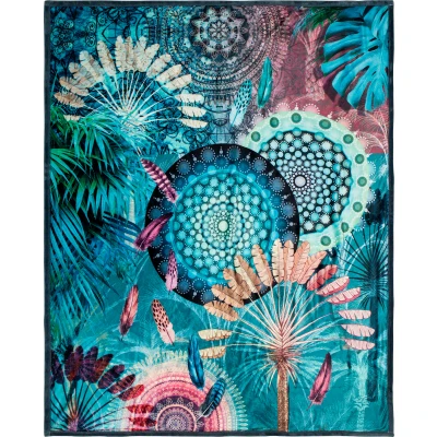 Abbildung von hip Plaid &quot;Kanya&quot;, mit Mandalas, Kuscheldecke