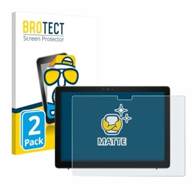 Abbildung von BROTECT Entspiegelungs Schutzfolie für Dell Latitude 7210 2 in 1 (2 Stück) Matte Displayschutz Folie, Anti Reflex, Fingerprint
