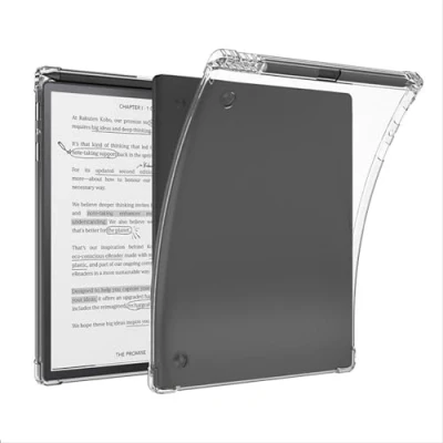 Abbildung von GIOPUEY Hülle für Kobo Elipsa 2E, Case Mit Stiftschlitz,Weiche TPU Rückenschale, Dünne Abdeckung, Airbag Schutz Transparentes