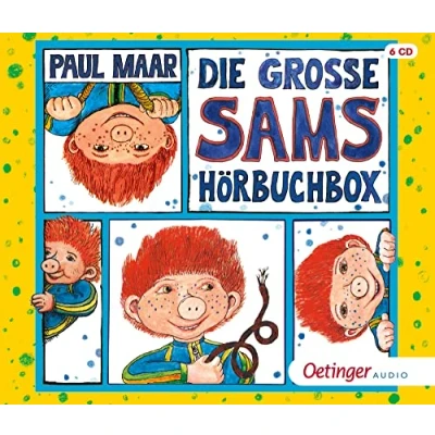 Abbildung von Die große Sams Hörbuchbox: Zwei lustige Abenteuer aus der Kinderbuch Klassiker Reihe von Bestseller Autor Paul Maar in einer Box, Hörbuch Spaß ab 6 Jahren (Das Sams)