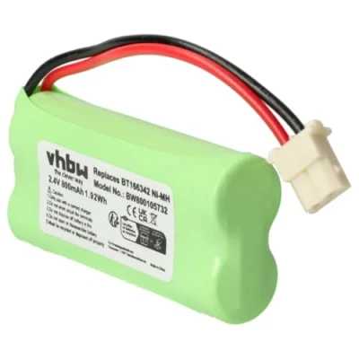 Abbildung von vhbw Akku kompatibel mit V Tech DM221, DM222, DM221 2, Digital Audio Monitor Babyphone Babytalker (800mAh, 2,4V, NiMH)