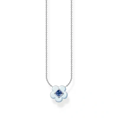Abbildung von Thomas SABO Charming POP Halskette, Damen, Größe: 45, Dark blue