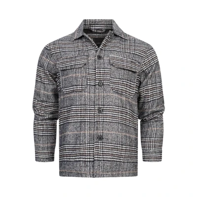 Abbildung von Indicode Jeans Henderson Übergangsjacke, Herren, Größe: Small, Charcoal mix