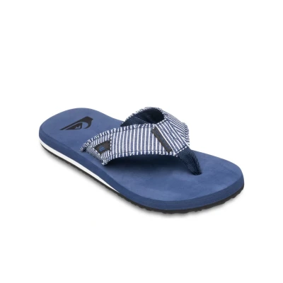 Abbildung von Quiksilver Monkey Abyss Zehentrenner, Herren, Größe: 43, Indigo Textil