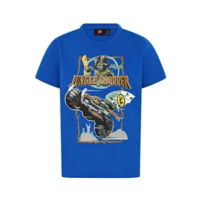 Abbildung von LEGO Jungen Ninjago Djungle Shopper Lwtaylor 328 T Shirt, 557 Blue, 92 EU