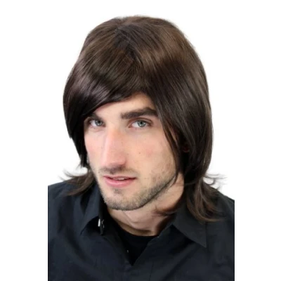 Abbildung von WIG ME UP GFW893 6 Herrenperücke Lang Indie Typ Braun