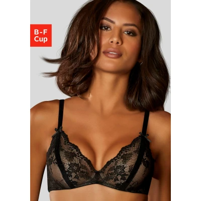 Abbildung von Lascana WIRE BRA Bügel BH, Damen, Größe: 80D, Black