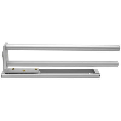 Abbildung von FACKELMANN Handtuchhalter Aluminium, Ausziehbar bis 46 cm