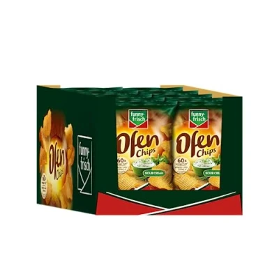 Abbildung von funny frisch Ofen Chips Sour Cream 10er Pack (10 x 125 g)
