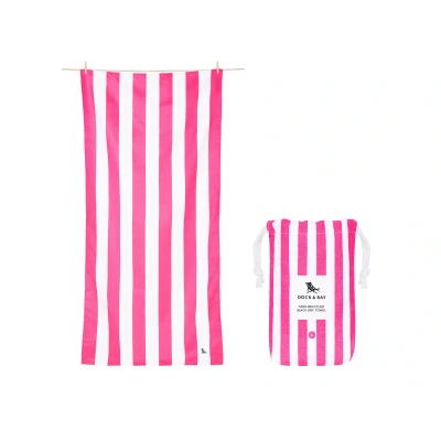 Abbildung von Dock &amp; Bay phi pink Strandtuch, Größe: XL,
