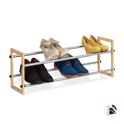 Abbildung von relaxdays Schuhregal ausziehbar, 2