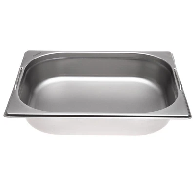 Abbildung von ALLPAX GN Behälter mit Griff 1/2 Höhe: 65 mm Edelstahl 4 l Füllmenge Gastronormbehälter kaufen