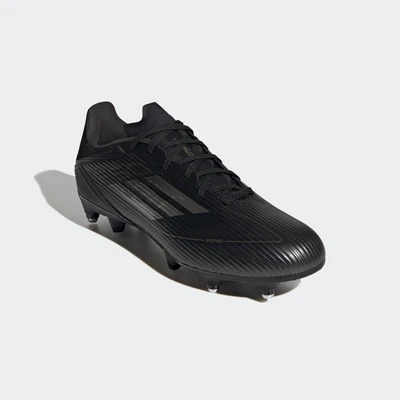 Abbildung von adidas Performance F50 League SOFT Ground Fußballschuh Stollen, Herren, Größe: 40, Core black/iron metallic/gold metallic Schuhe