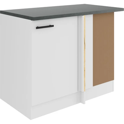 Abbildung von OPTIFIT Eckunterschrank &quot;Palma&quot;, Breite 100 cm, Türanschlag wechselbar