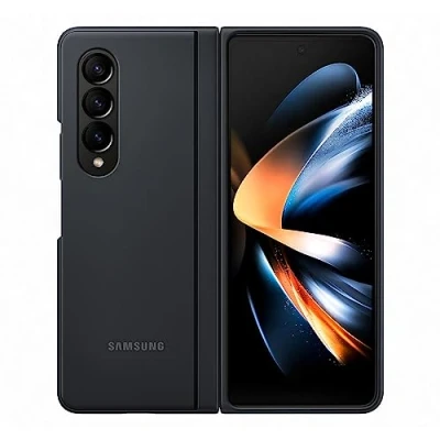 Abbildung von Samsung Standing Kunststoff Back Cover Schwarz Galaxy Z Fold 4