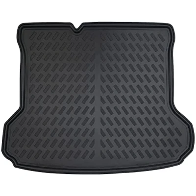Abbildung von ELMASLINE 3D Gummi Kofferraumwanne für Skoda Fabia 2 (II) Kombi 2007 2014 Kofferraummatte Kofferraumabdeckung