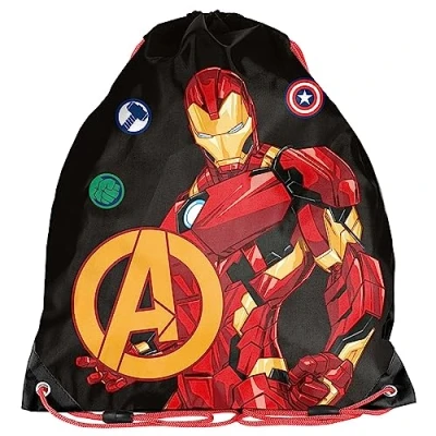 Abbildung von PASO school shoe bag Marvel Avengers Iron Man, black,