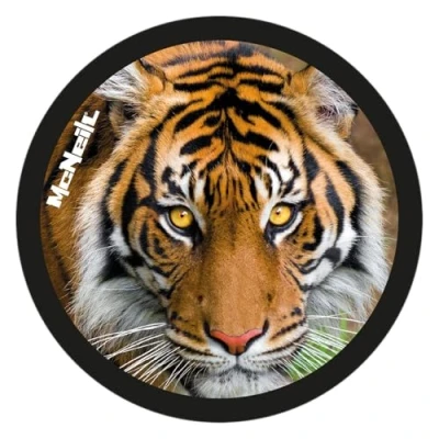 Abbildung von McNeill McAddys Magnetmotive für Schulranzen Tiger