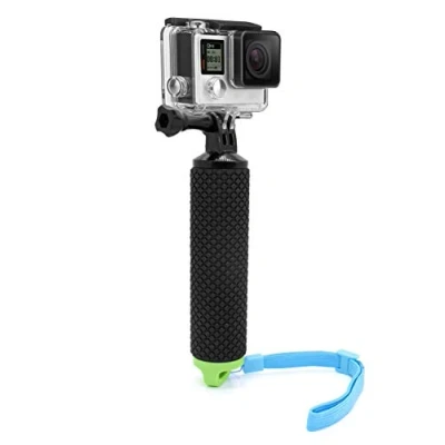 Abbildung von MyGadget Schwimmender Action Kamera Handler Stick Rutschfester Handgriff Monopod Wasser Zubehör Kompatibel mit u.a. GoPro Hero 13 12 11 10 Xiaomi Yi Grün