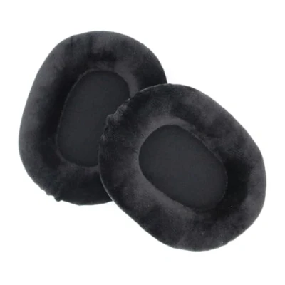 Abbildung von INF Ohrpolster Kompatibel mit ATH MSR7/M50X/M50/M40X/M40/M30 Ear Pads 1 Paar Schwarz