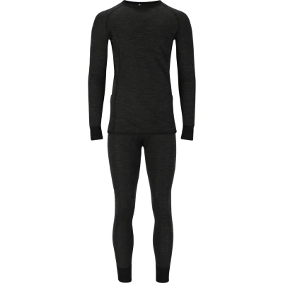Abbildung von Whistler SET SKI Briston Nachtwäsche Set, Herren, Größe: Medium, Dark grey melange