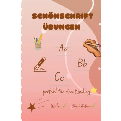 Abbildung von Schreibschrift üben Für Kinder Schüler der Grundschule. Perfekt um die Entwicklung Handschrift zu fördern.