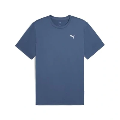 Abbildung von Puma M TAD Essentials Solid CAT Sport Tshirt, Herren, Größe: Medium, Dark indigo