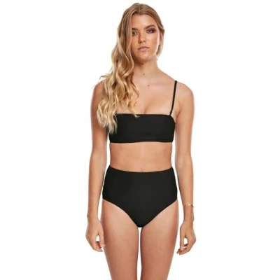 Abbildung von Urban Classics Ladies HIGH Waist Bikini, Damen, Größe: XS, Black