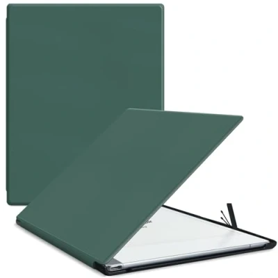 Abbildung von Aippdo Schutzhülle für Remarkable 2 Paper Tablet 10,3 Zoll 2020, leichte und Harte Rückseite, mit integriertem Stifthalter, kommt bemerkenswerten Stiftspitzen (schwarzes Notizbuch)
