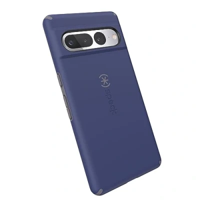 Abbildung von Speck Products IMPACTHERO Schutzhülle für Google Pixel 7 Pro, Preußisches Blau/Wolkengrau