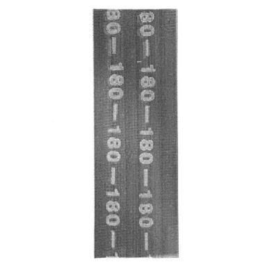 Abbildung von kwb Gitterleinen Schleif Papier Schleifgitter Scheibe für Nass und Trocken Schliff, f. Hand Schleifer 93 x 280 K 180, aus Fiberglas, gelocht m. Klett, 5 Stk.