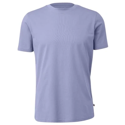 Abbildung von QS MIT Detail Tshirt basic, Herren, Größe: Large, Flieder