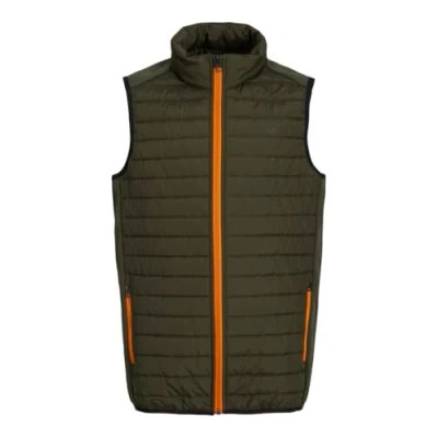 Abbildung von JACK&amp;JONES PLUS Herren JJEMULTI Bodywarmer Collar NOOS PLS Weste, Rosin/Detail:Marmelade Contrast, 3XL