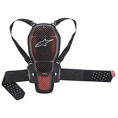 Abbildung von Alpinestars Nucleon KR 1 Cell Umschnall Rückenprotektor rot/schwarz XL
