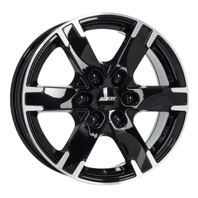 Abbildung von ALUTEC 6 loch 17Zoll 114.3mm Alufelge Titan Schwarz frontpoliert TIT75739X33 1 Felge