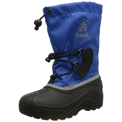 Abbildung von Kamik Schnürstiefel für Kinder, Größe: 30, Blau Schuhe