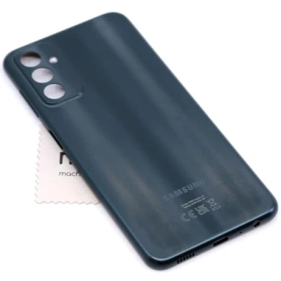 Abbildung von Akkudeckel für Samsung Original Galaxy M13 M135F Grün Backcover Deckel Rückwand mit mungoo Displayputztuch