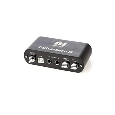 Abbildung von Miditech MIT 00135 Audio Interface Guitarface II und Sampl.Silver 11
