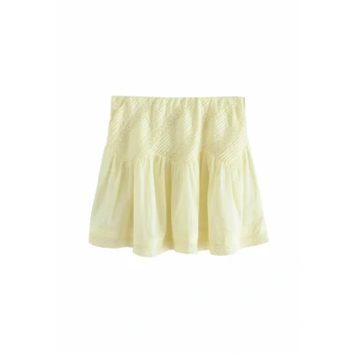 Abbildung von Next Regular FIT Alinienrock, Damen, Größe: 48xR, Yellow