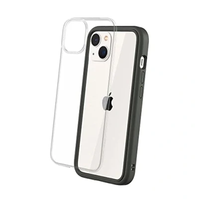 Abbildung von RhinoShield Modulares Case kompatibel mit [iPhone 13] Mod NX Anpassbare &amp; stoßdämpfende Schutzhülle im schlanken Design 3.5 Meter Fallschutz Graphite