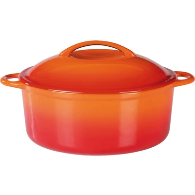 Abbildung von GSW Kochtopf &quot;Orange Shadow&quot;, Gusseisen, (1 tlg.), Induktion