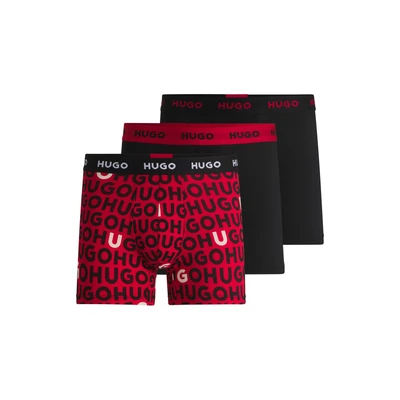 Abbildung von HUGO Design 3 PACK Panties, Herren, Größe: Large, Open miscellaneous