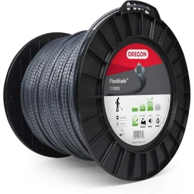 Abbildung von Oregon 111091E Gezahnter FlexiBlade Mähfaden, 4 mm, 110 Meter Spule